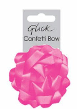 Gift Wrap - Bow / Shiny Pink