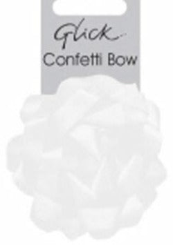 Gift Wrap - Bow / White