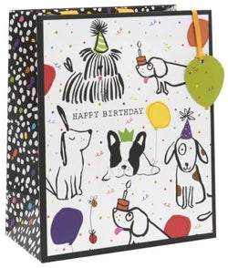 Gift Bag - Large / Doodle Dog