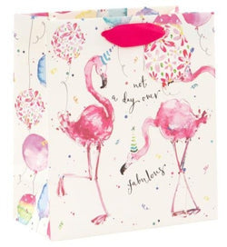 Gift Bag - Medium / Fun Flamingo