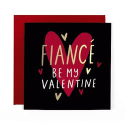 Fiance Valentines Day Card
