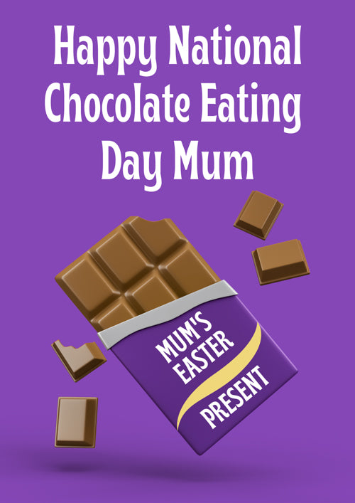Mum Easter Card Personalisation