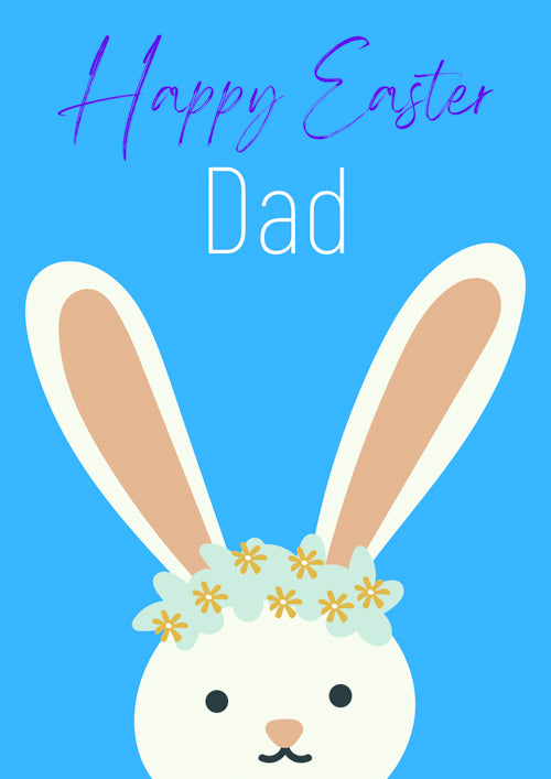 Dad Easter Card Personalisation