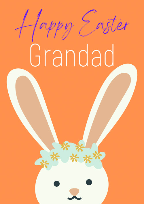 Grandad Easter Card Personalisation