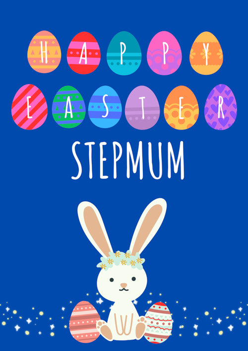 Step Mum Easter Card Personalisation