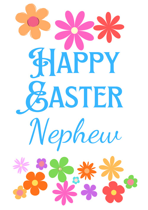 Nephew Easter Card Personalisation