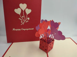 Engagement Pop Up Card