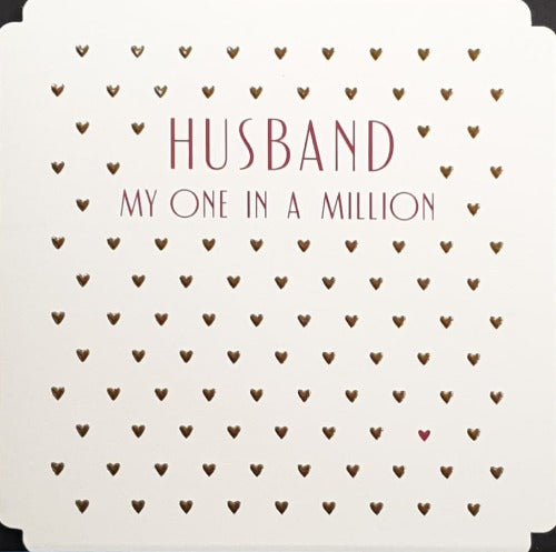 Husband Valentines Day Card