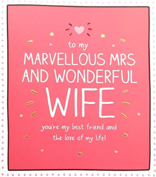 Wife Valentines Day Card