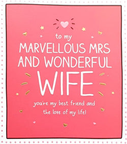 Wife Valentines Day Card