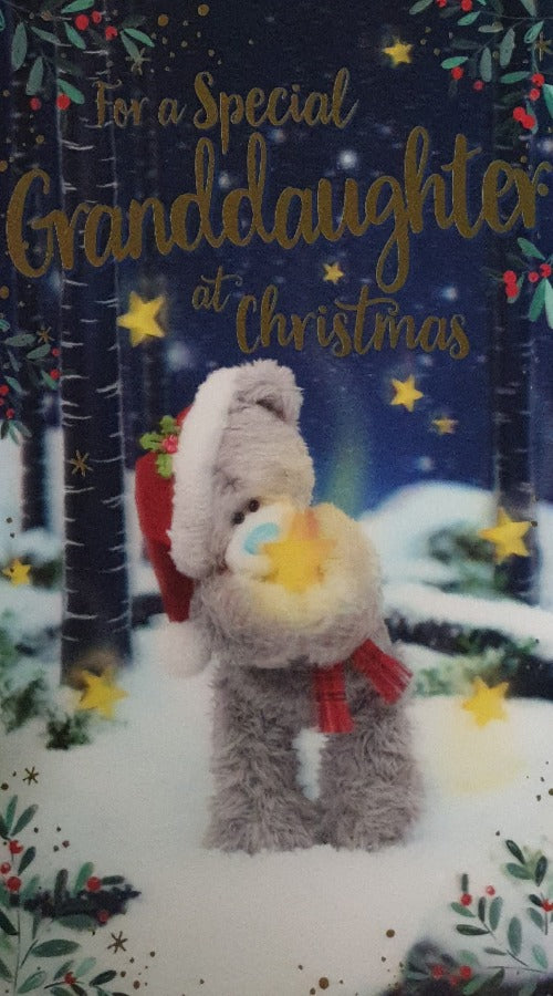 Special Granddaughter Christmas Card