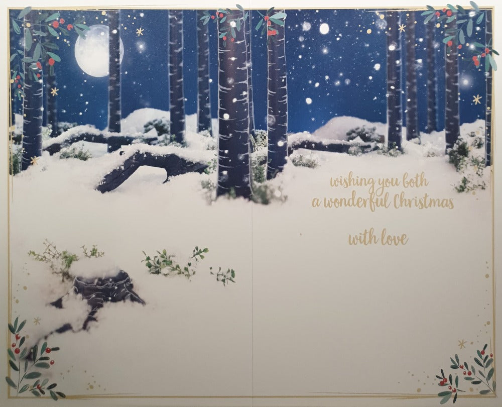 Mum And Dad Christmas Card