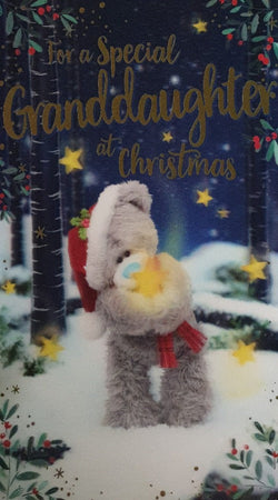 Special Granddaughter Christmas Card