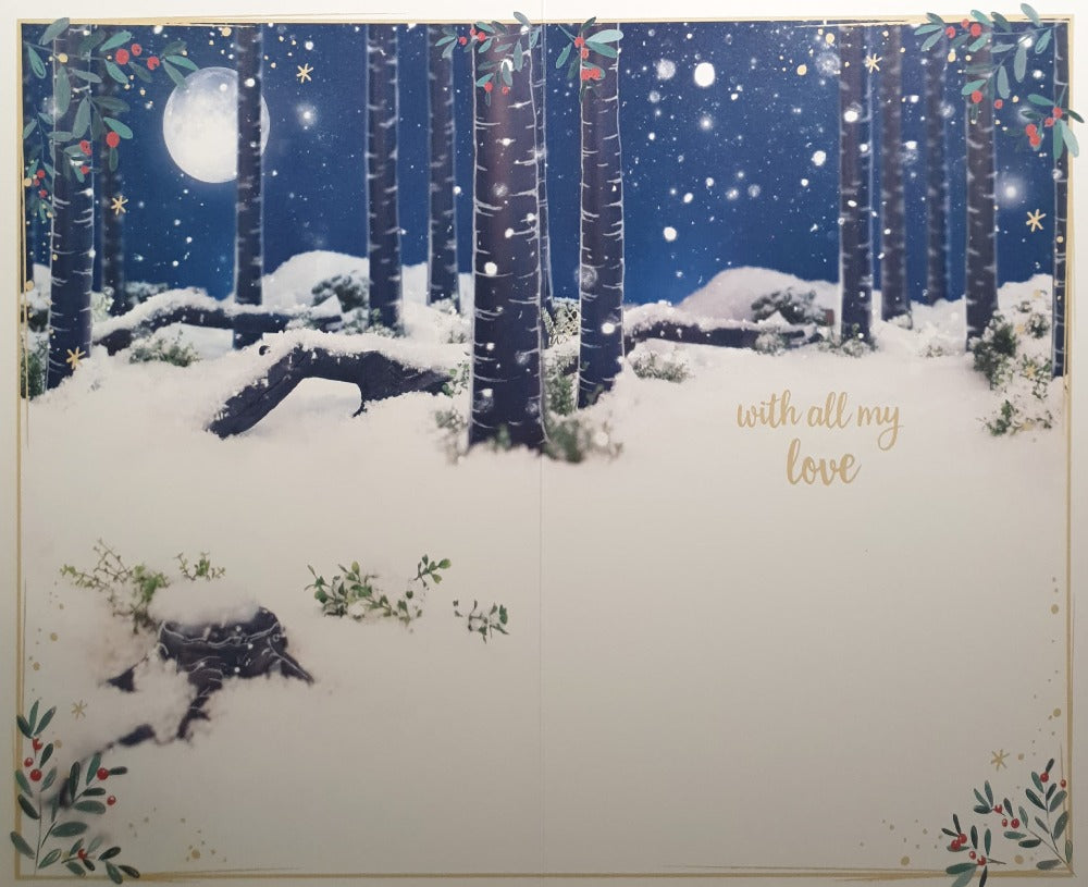 Girlfriend Christmas Card