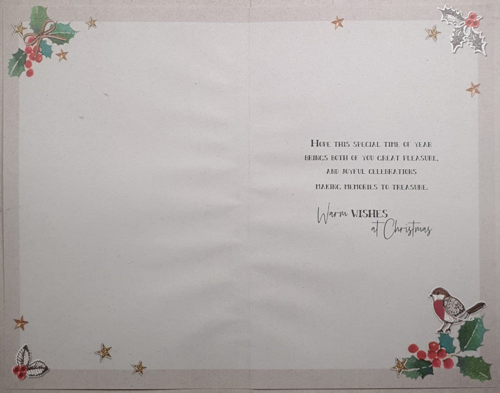 Brother And Partner Christmas Card