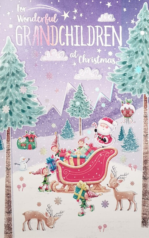 Grandchildren Christmas Card