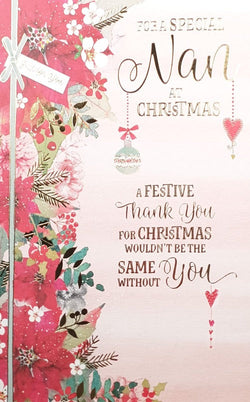 Special Nan Christmas Card