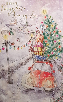 Special Daughter And Son In Law Christmas Card