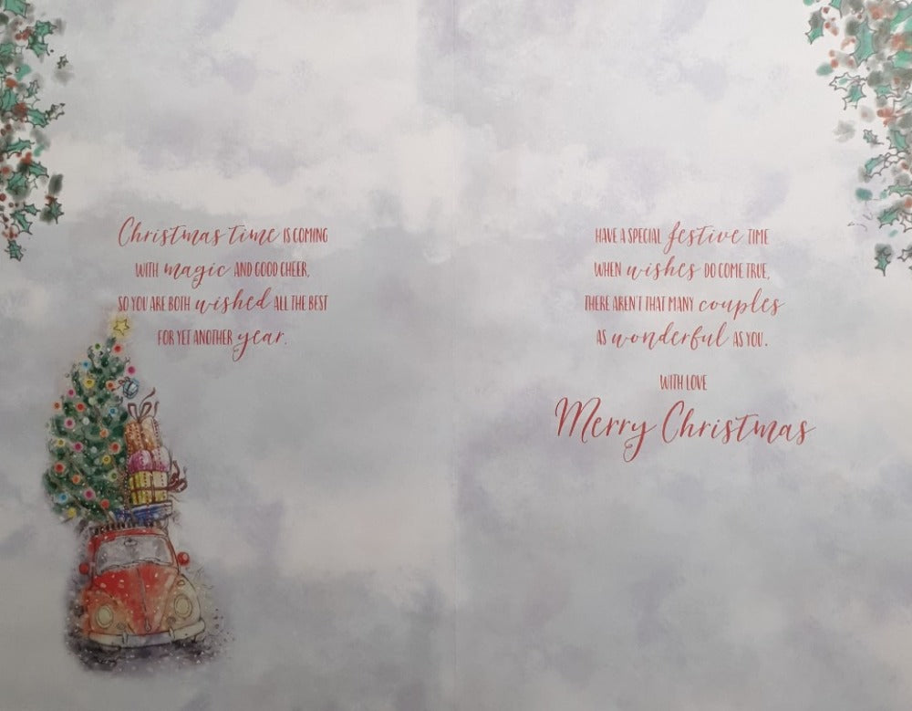 Special Daughter And Son In Law Christmas Card