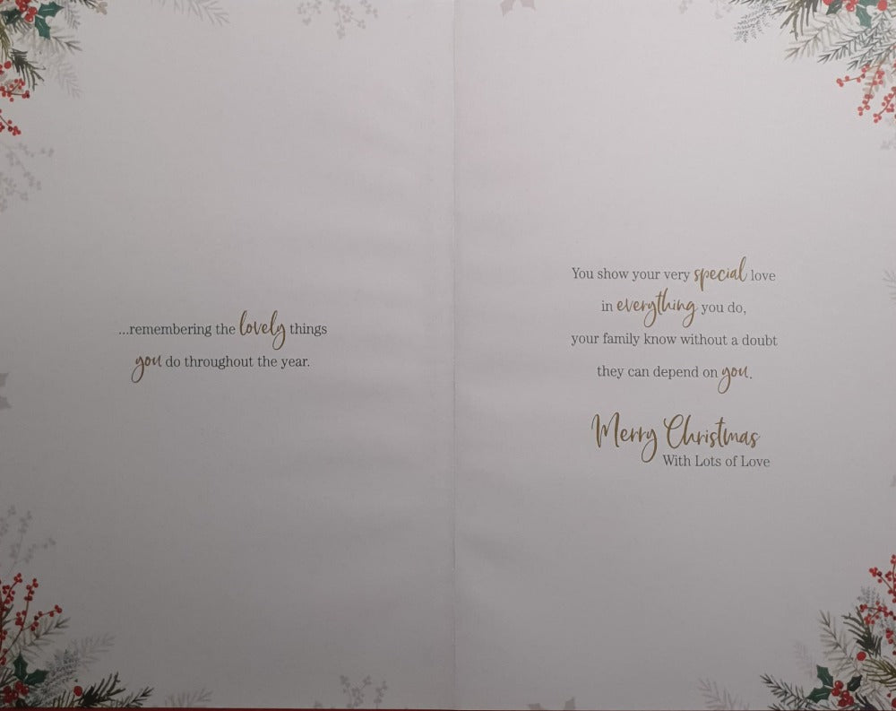 Special Grandson Christmas Card