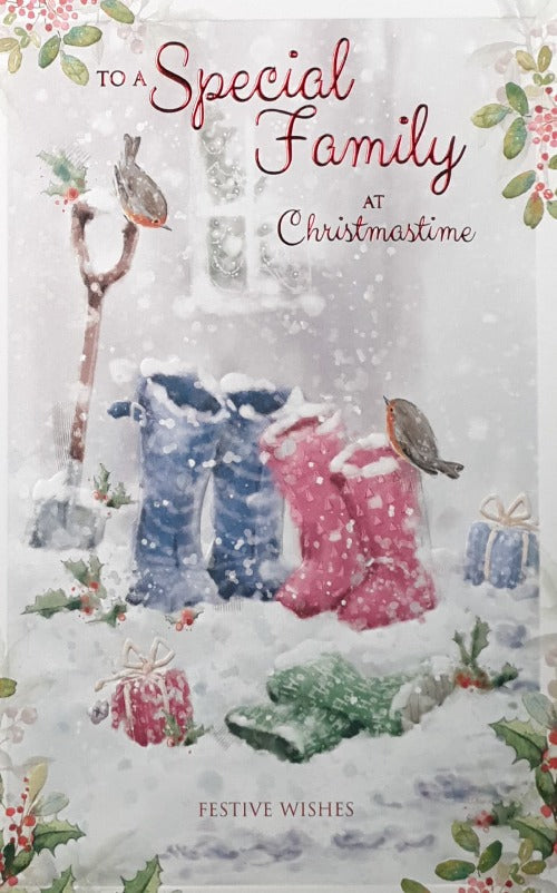 Special Family Christmas Card