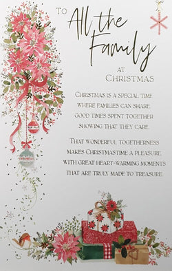 All The Family Christmas Card