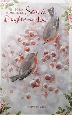 Son And Daughter In Law Christmas Card