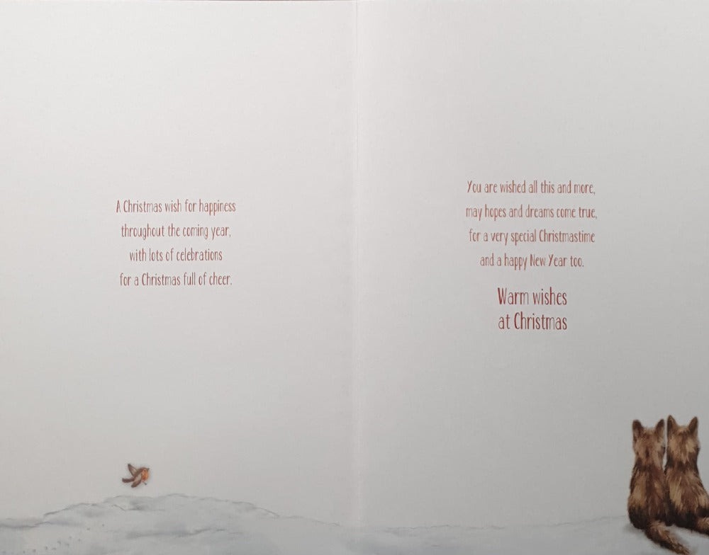 Both Of You Christmas Card