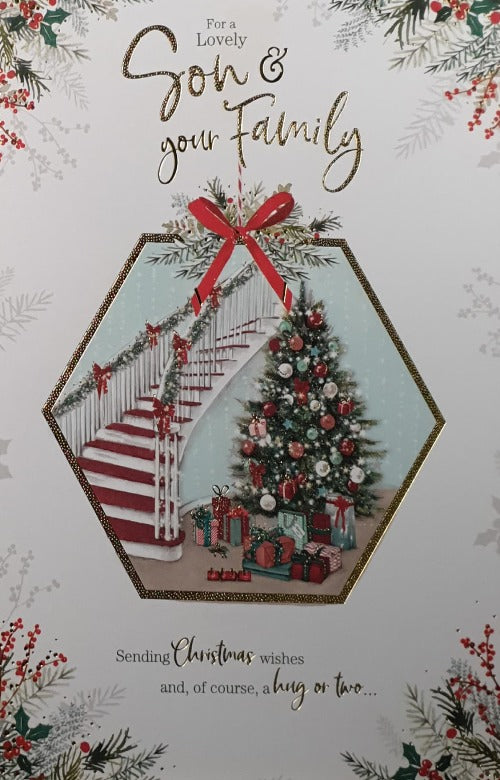 Son And Your Family Christmas Card