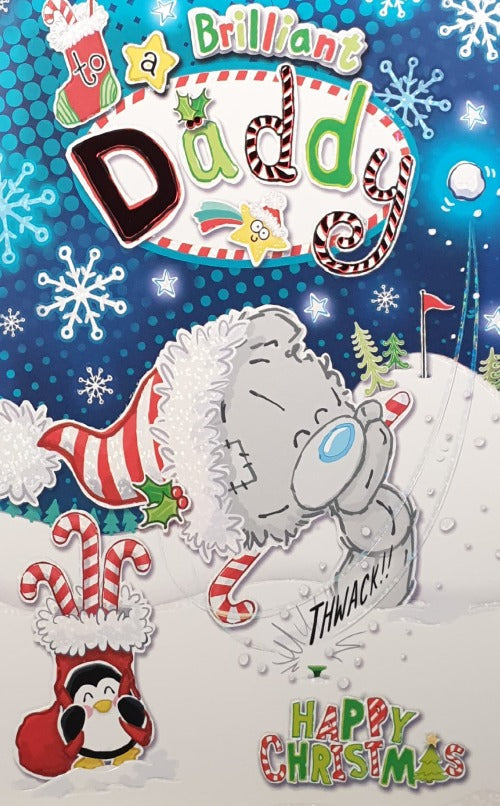 Daddy Christmas Card