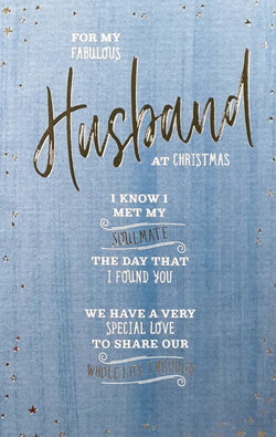 Husband Christmas Card