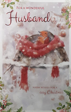 Husband Christmas Card