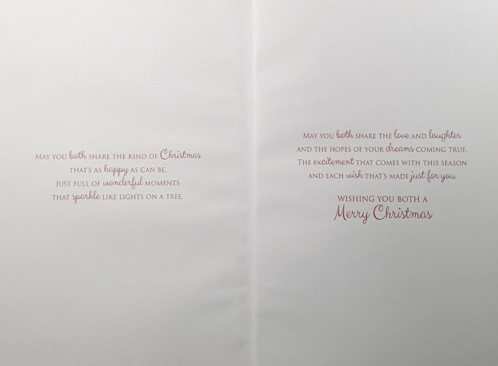 Special Couple Christmas Card