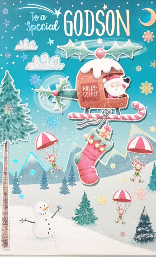 Special Godson Christmas Card