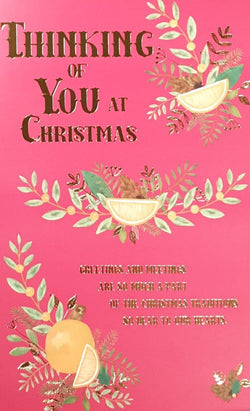 Thinking Of You Christmas Card