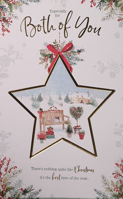 Especially For Both Of You Christmas Card