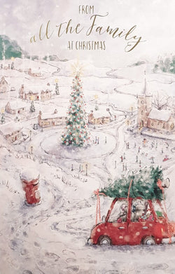 All The Family Christmas Card