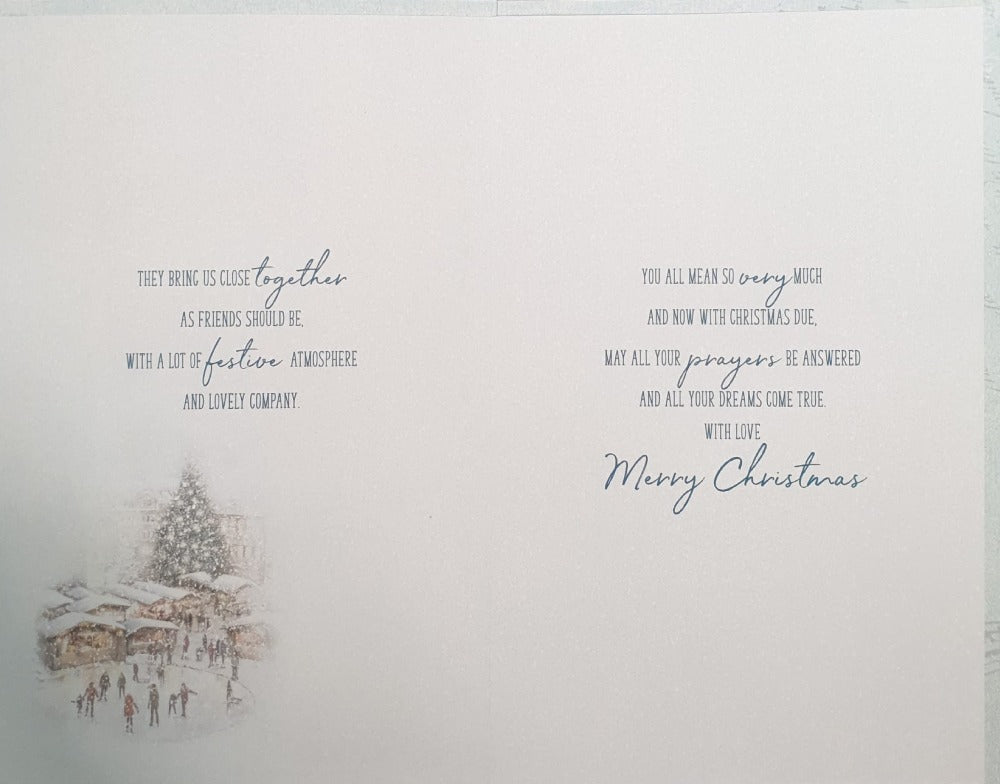 Special Friends Christmas Card