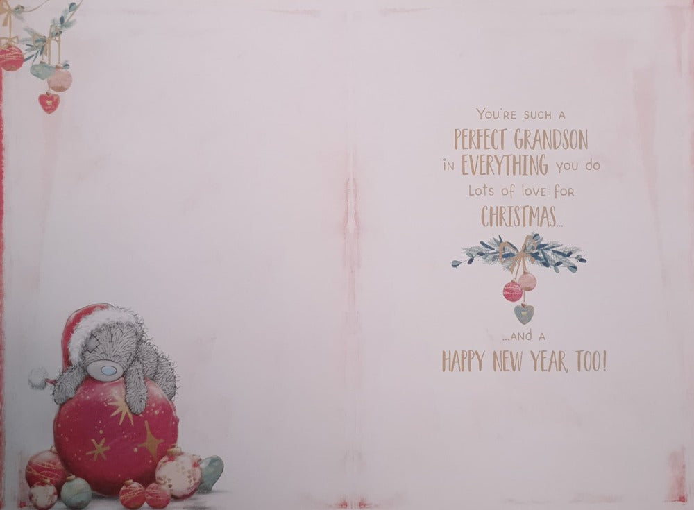 Special Grandson Christmas Card