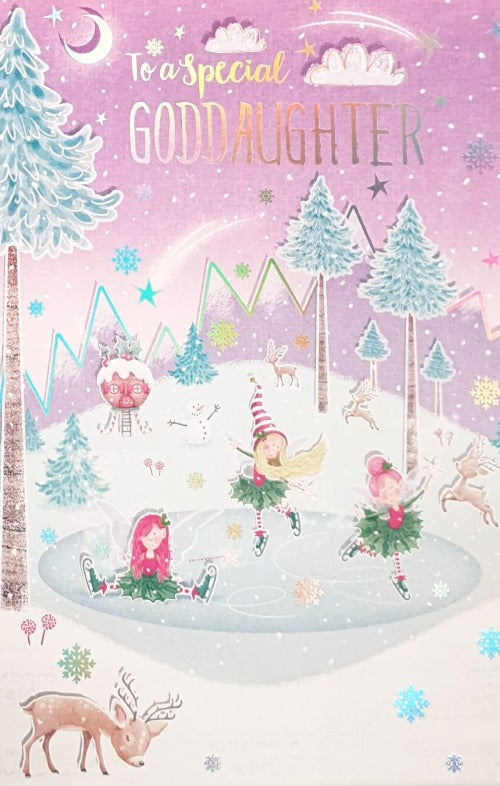 Special Goddaughter Christmas Card