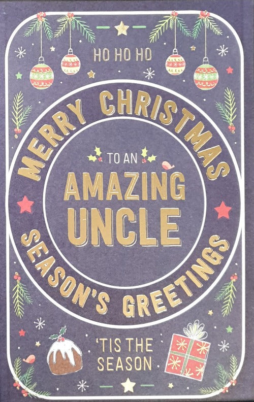 Uncle Christmas Card