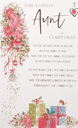 Aunt Christmas Card