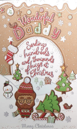 Daddy Christmas Card