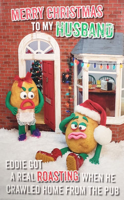Funny Husband Christmas Card