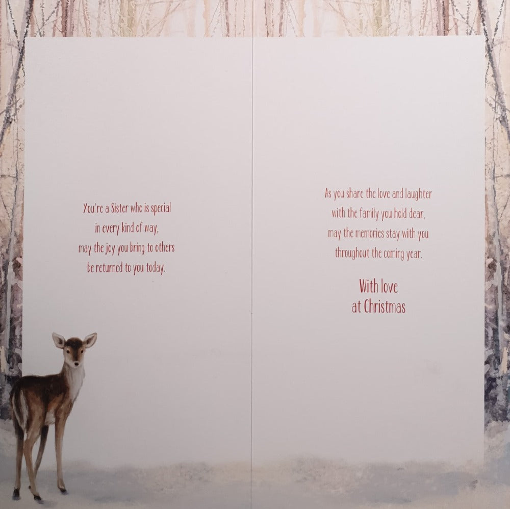 Sister Christmas Card