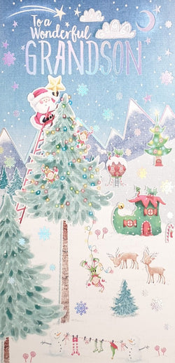 Grandson Christmas Card