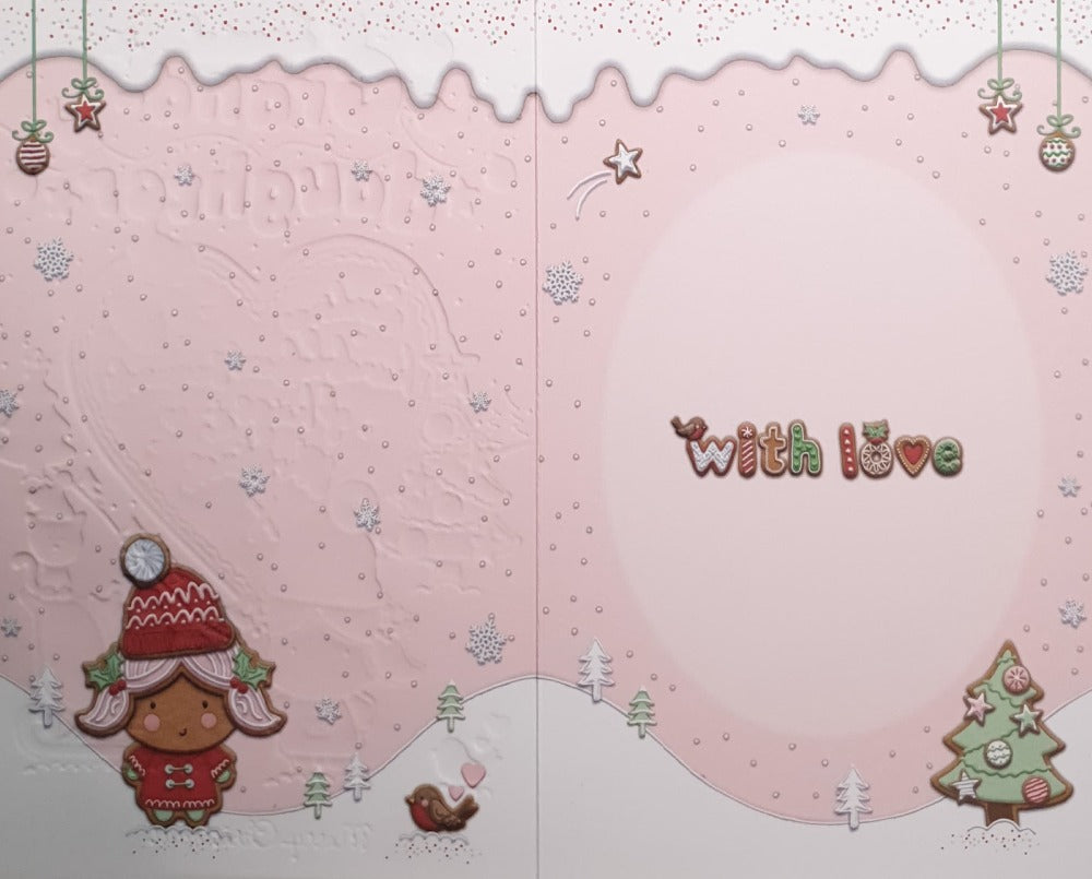 Special Granddaughter Christmas Card