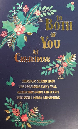 Both Of You Christmas Card