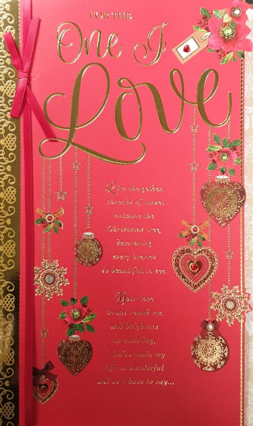 One I Love Christmas Card