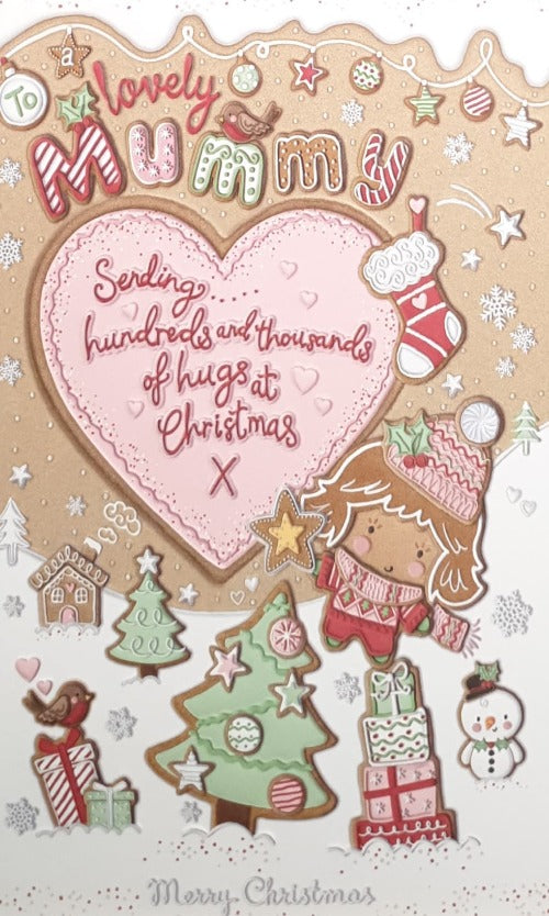 Mummy Christmas Card